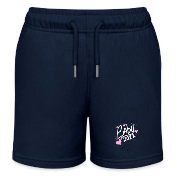 Bébé 2022 - Nouveau-né 2022 Fille Fille - Short de jogging enfant bio Stanley/Stella - bleu marine - Devant