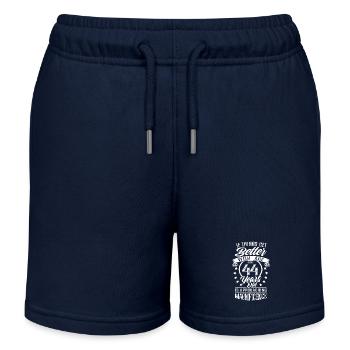 Wenn dinge mit dem alter besser werden - Kinder Organic Joggingshorts Mini Bolter von Stanley/Stella - Navy - Vorne
