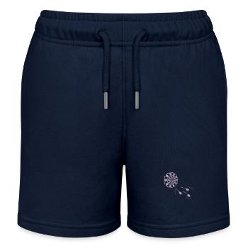 Fléchettes Dart Board - Short de jogging enfant bio Stanley/Stella - bleu marine - Devant