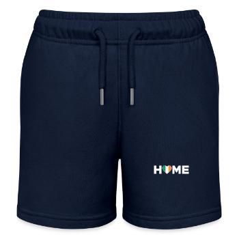 Irland Heimat Irland Flagge Irland Liebe - Kinder Organic Joggingshorts Mini Bolter von Stanley/Stella - Navy - Vorne