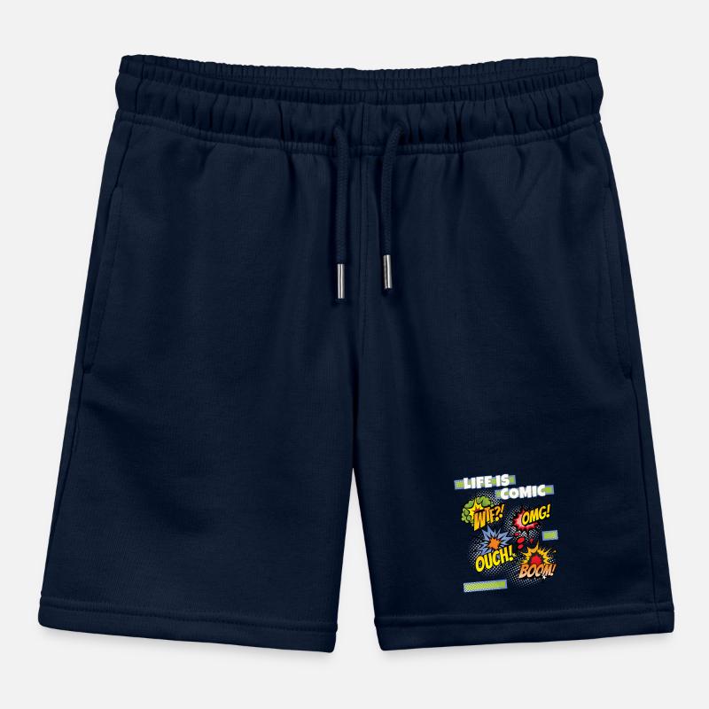 Comic, Comic-Strips, lustiger Spruch Comicstyle Kinder Organic Joggingshorts Mini Bolter von Stanley/Stella