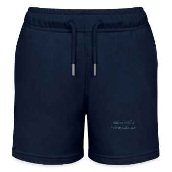 kleine weisse friedenstaube. - Kinder Organic Joggingshorts Mini Bolter von Stanley/Stella - Navy - Vorne