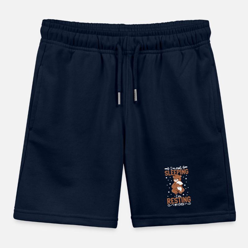 Non dormo - Orso Pantaloncini sport bambino bio di Stanley/Stella