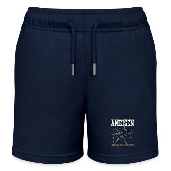 Ameisen Ameisenfarm Ameise Formicarium Geschenk - Kinder Organic Joggingshorts Mini Bolter von Stanley/Stella - Navy - Vorne
