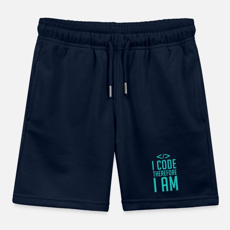 Programmierer Entwickler Coder Code Kinder Organic Joggingshorts Mini Bolter von Stanley/Stella