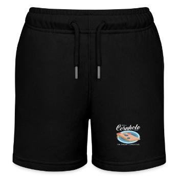 Cornhole Player Blind Hole Bean Bag Cadeau - Short de jogging enfant bio Stanley/Stella - bleu marine - Devant
