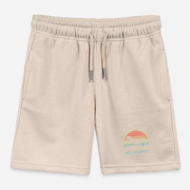 Ich bin der große Brudersaurus Kinder Organic Joggingshorts Mini Bolter von Stanley/Stella