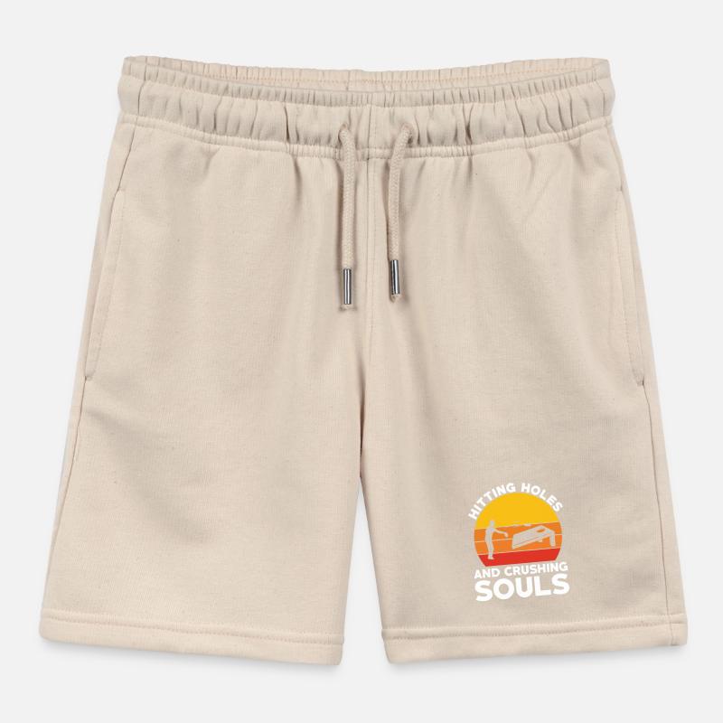 Cornhole Spiel Cornhole Spruch Kinder Organic Joggingshorts Mini Bolter von Stanley/Stella