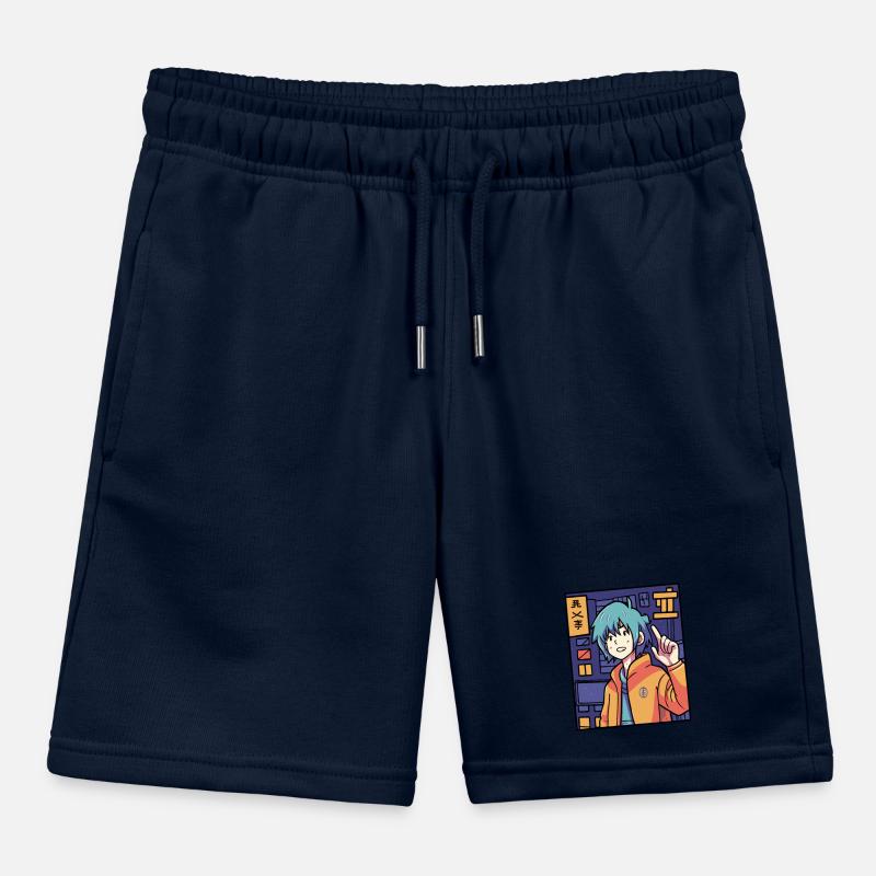 Anime-Junge Kinder Organic Joggingshorts Mini Bolter von Stanley/Stella
