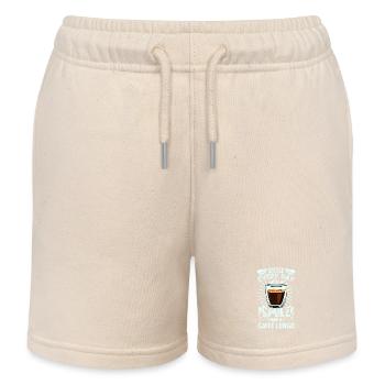 Lächeln mit Caffè Lungo - Kinder Organic Joggingshorts Mini Bolter von Stanley/Stella - Natur - Vorne