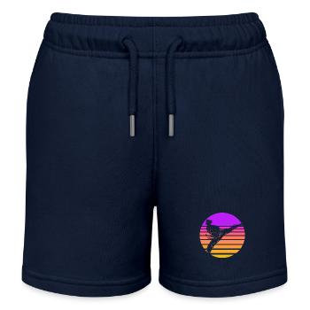 Taekwondo - Kids Organic Sweat Shorts by Stanley/Stella - navy - Front