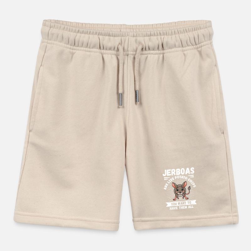 Springmaus Wüstenspringmäuse Springmäuse Geschenk Kinder Organic Joggingshorts Mini Bolter von Stanley/Stella