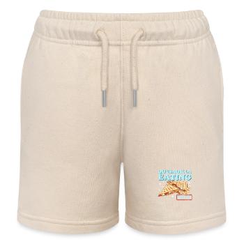 Quesadillas Tortillas Quesadilla Gift - Kids Organic Sweat Shorts by Stanley/Stella - soft Ecru - Front