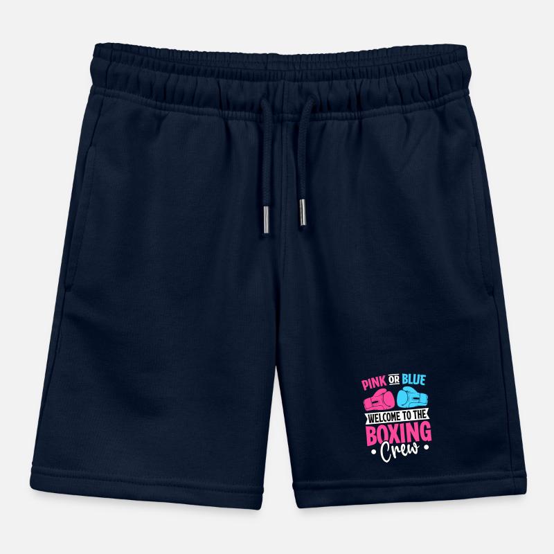 Pink oder Blau, willkommen in der Boxcrew Kinder Organic Joggingshorts Mini Bolter von Stanley/Stella