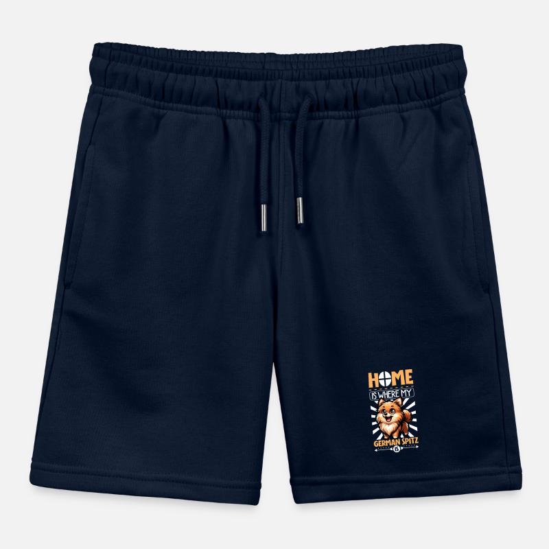 Home - German Spitz Kids Organic Sweat Shorts by Stanley/Stella