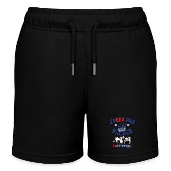 Ich kann nicht, dass meine Kühe auf mich warten - Kinder Organic Joggingshorts Mini Bolter von Stanley/Stella - Navy - Vorne