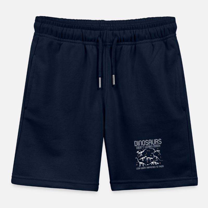 Dinosaurs Didn't Learn Math Funny Mathematics Kinder Organic Joggingshorts Mini Bolter von Stanley/Stella