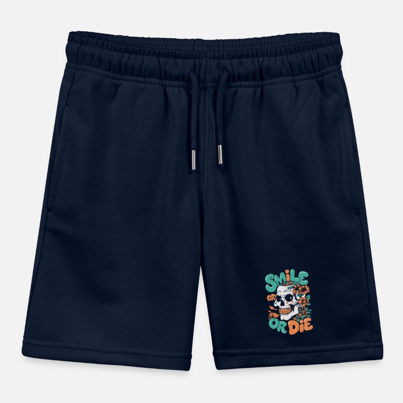 LÄCHELN ODER STERBEN Kinder Organic Joggingshorts Mini Bolter von Stanley/Stella