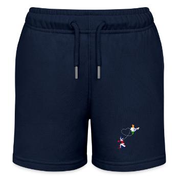 Inde Inde Hindu Pride Drapeau Pays I Cadeau - Short de jogging enfant bio Stanley/Stella - bleu marine - Devant