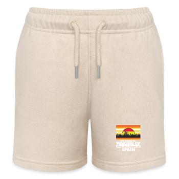 Im Tired of Waking Up and Not Being In Spain - Kinder Organic Joggingshorts Mini Bolter von Stanley/Stella - Natur - Vorne