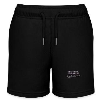 Ich spreche fließend Sarkasmus - Kinder Organic Joggingshorts Mini Bolter von Stanley/Stella - Navy - Vorne
