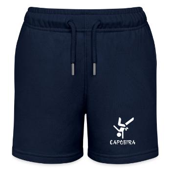 Capoeira - Short de jogging enfant bio Stanley/Stella - bleu marine - Devant