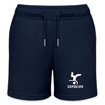 Capoeira - Short de jogging enfant bio Stanley/Stella - bleu marine - Devant