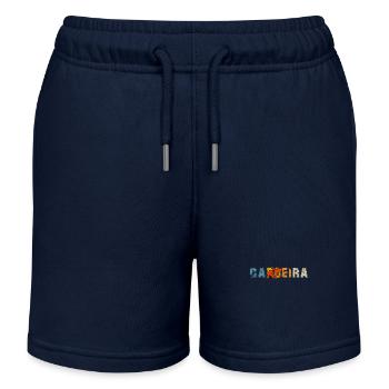Capoeira - Short de jogging enfant bio Stanley/Stella - bleu marine - Devant