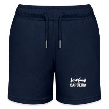 Capoeira - Short de jogging enfant bio Stanley/Stella - bleu marine - Devant