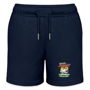 Straight Trippin' To Ecuador With My Tribe Family - Kinder Organic Joggingshorts Mini Bolter von Stanley/Stella - Navy - Vorne