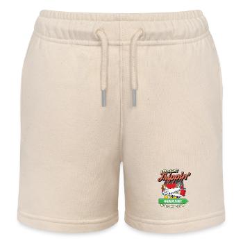 Straight Trippin' To Germany With My Tribe Family - Kinder Organic Joggingshorts Mini Bolter von Stanley/Stella - Natur - Vorne