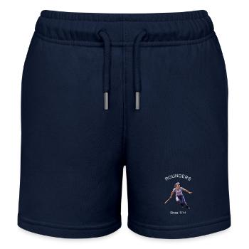 ROUNDERS, JEU DE BALLE, SPORT - Short de jogging enfant bio Stanley/Stella - bleu marine - Devant