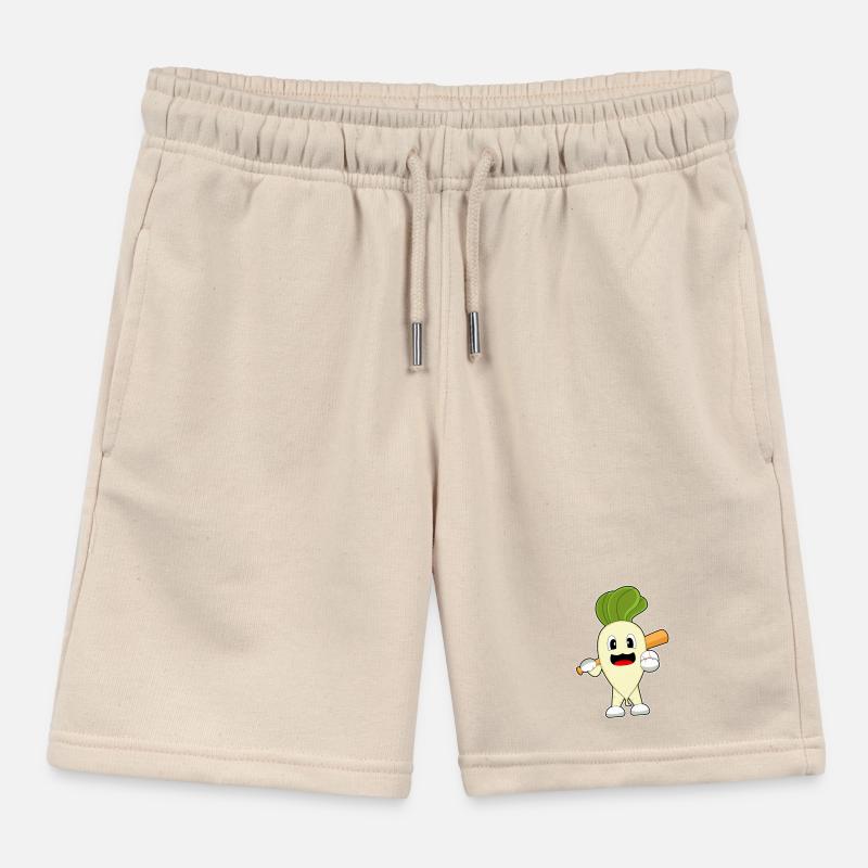 Radieschen Baseball Baseballschläger Kinder Organic Joggingshorts Mini Bolter von Stanley/Stella