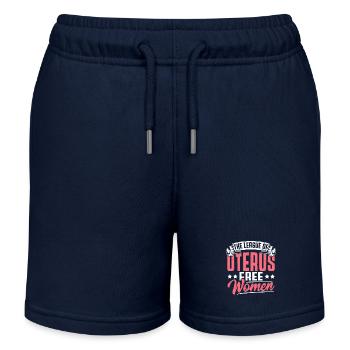 Erholung Gebärmutterhysterektomie Erholung - Kinder Organic Joggingshorts Mini Bolter von Stanley/Stella - Navy - Vorne