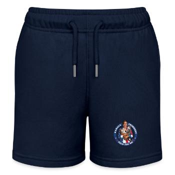 Kamala President - Told You So! - Kids Organic Sweat Shorts by Stanley/Stella - navy - Front