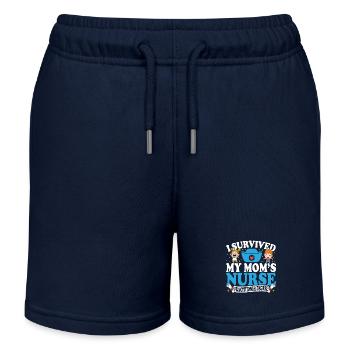 Gesundheitswesen Krankenschwester Mutter - Kinder Organic Joggingshorts Mini Bolter von Stanley/Stella - Navy - Vorne