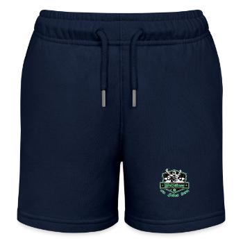 Wolfsburg ein Leben Lang No II - Kinder Organic Joggingshorts Mini Bolter von Stanley/Stella - Navy - Vorne