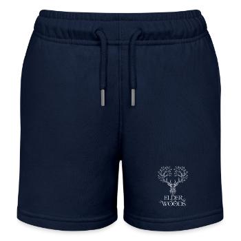 Elder Of The Woods Cerf Antler Design - Short de jogging enfant bio Stanley/Stella - bleu marine - Devant
