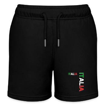 ITALY team supporter football - Short de jogging enfant bio Stanley/Stella - bleu marine - Devant