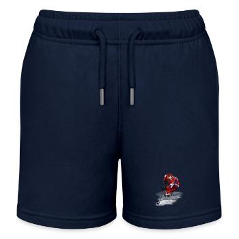 hockey - Short de jogging enfant bio Stanley/Stella - bleu marine - Devant