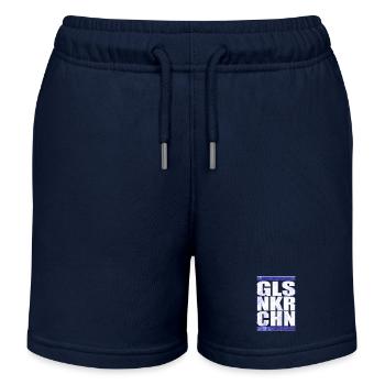 GLSNKRCHN Gelsenkirchen Schalke idée cadeau - Short de jogging enfant bio Stanley/Stella - bleu marine - Devant