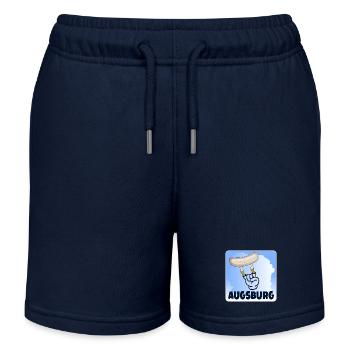 AUGSBURG - WEIßWURST ZUZELN - ZOMBIE - Kinder Organic Joggingshorts Mini Bolter von Stanley/Stella - Navy - Vorne