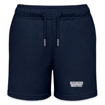 dessinateur industriel - Short de jogging enfant bio Stanley/Stella - bleu marine - Devant
