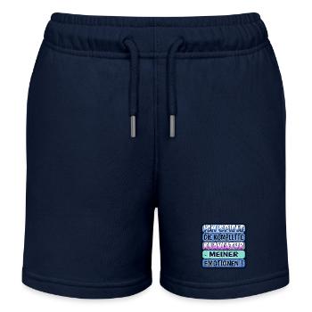 Charaktereigenschaften EMOTIONAL EMOTIONEN ZEIGEN - Kinder Organic Joggingshorts Mini Bolter von Stanley/Stella - Navy - Vorne