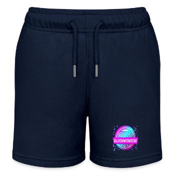 HERZLICHEN GLÜCKWUNSCH SPRÜCHE ANLASS GRATULATION - Kinder Organic Joggingshorts Mini Bolter von Stanley/Stella - Navy - Vorne