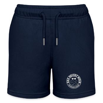 einfach moin - Kinder Organic Joggingshorts Mini Bolter von Stanley/Stella - Navy - Vorne