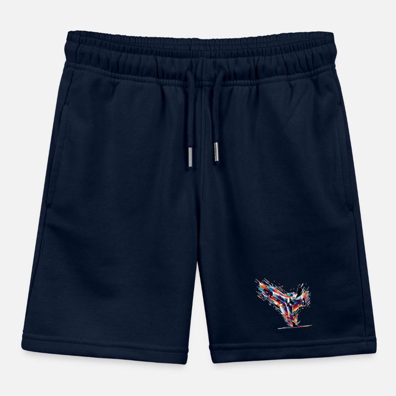 Explosion de karaté Short de jogging enfant bio Stanley/Stella