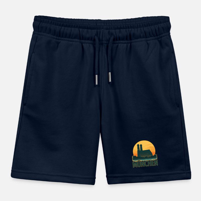 Munich Short de jogging enfant bio Stanley/Stella