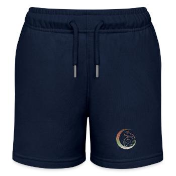 Patience - Short de jogging enfant bio Stanley/Stella - bleu marine - Devant
