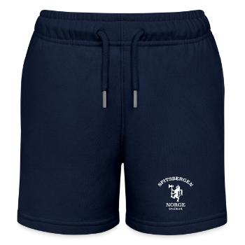 Spitzberg Norvège Norvège Norvège - Short de jogging enfant bio Stanley/Stella - bleu marine - Devant